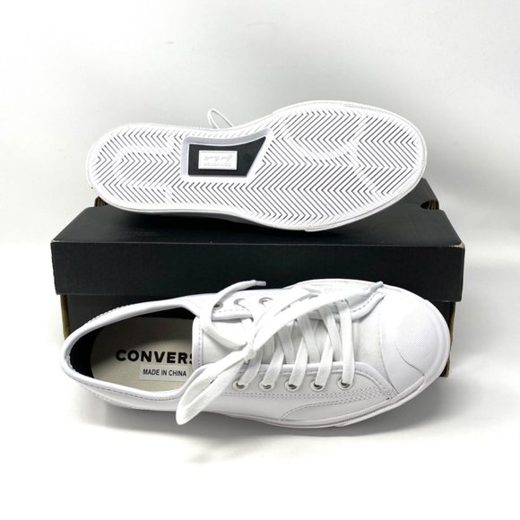 Converse JP White Leather Low Top Sneakers Casual Shoes Men's Size 11 168135C - Picture 2 of 11